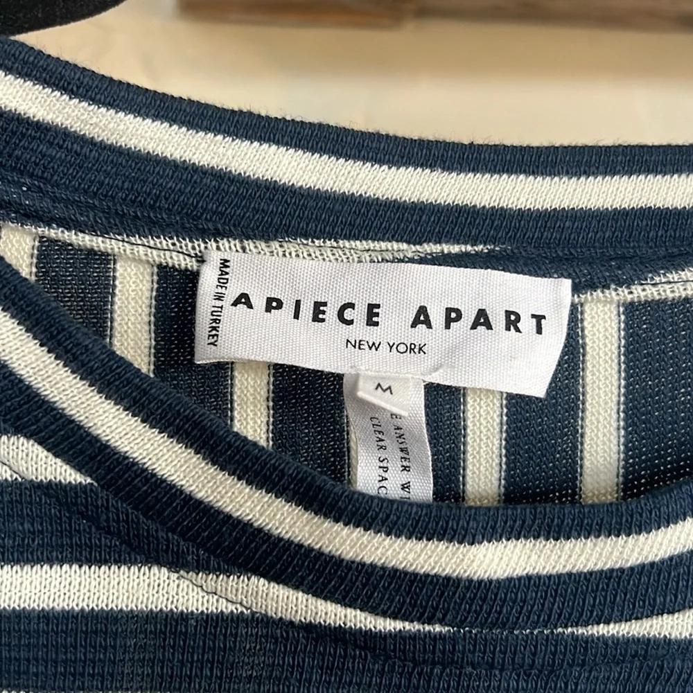 Apiece Apart Vanina Cinched Waist Dress in organic cotton - Picture 2 of 5